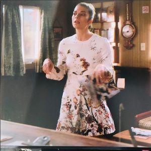 Zara Women’s Floral Dress - as seen on Alexis Rose